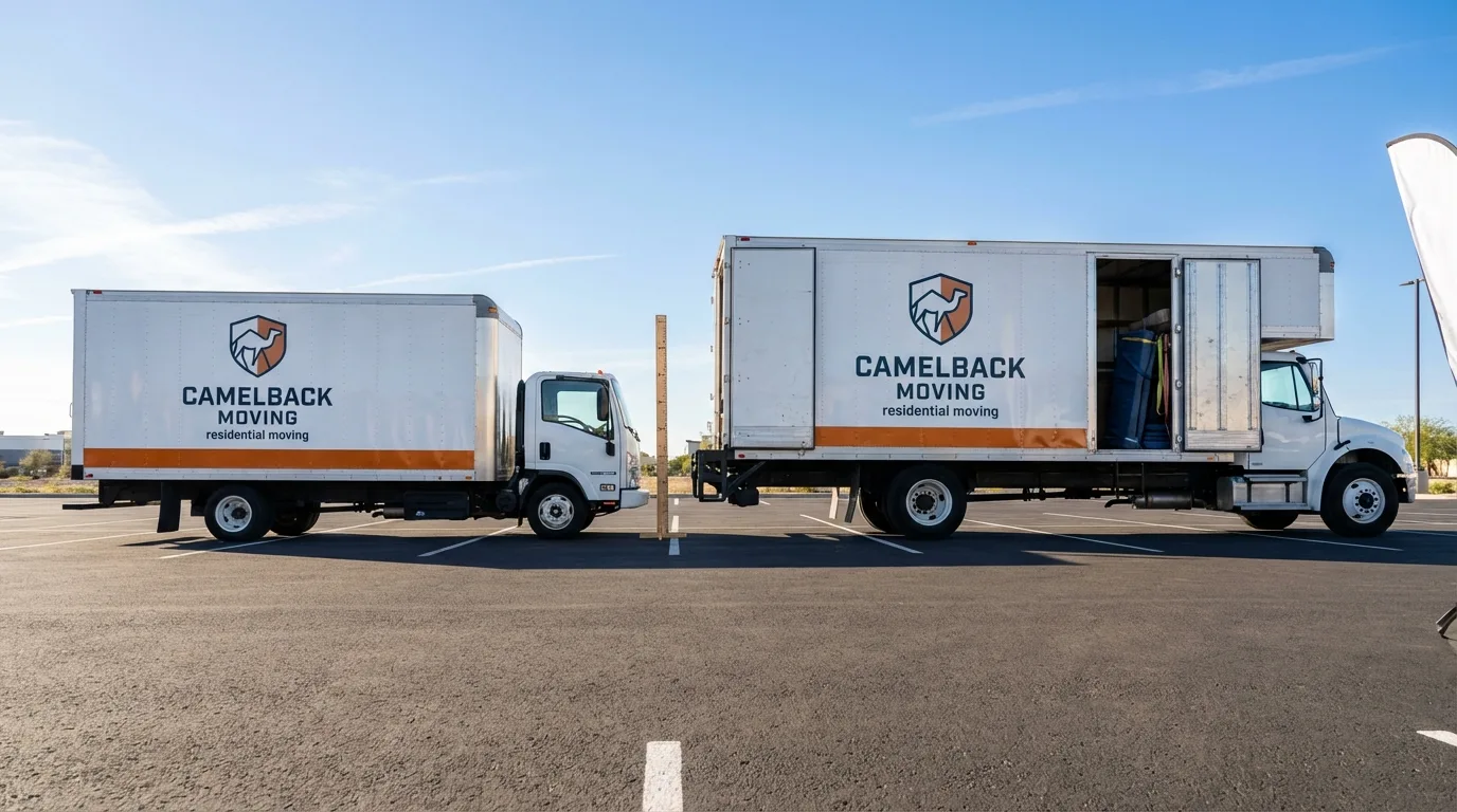 Moving truck size capacity guide in Virginia City